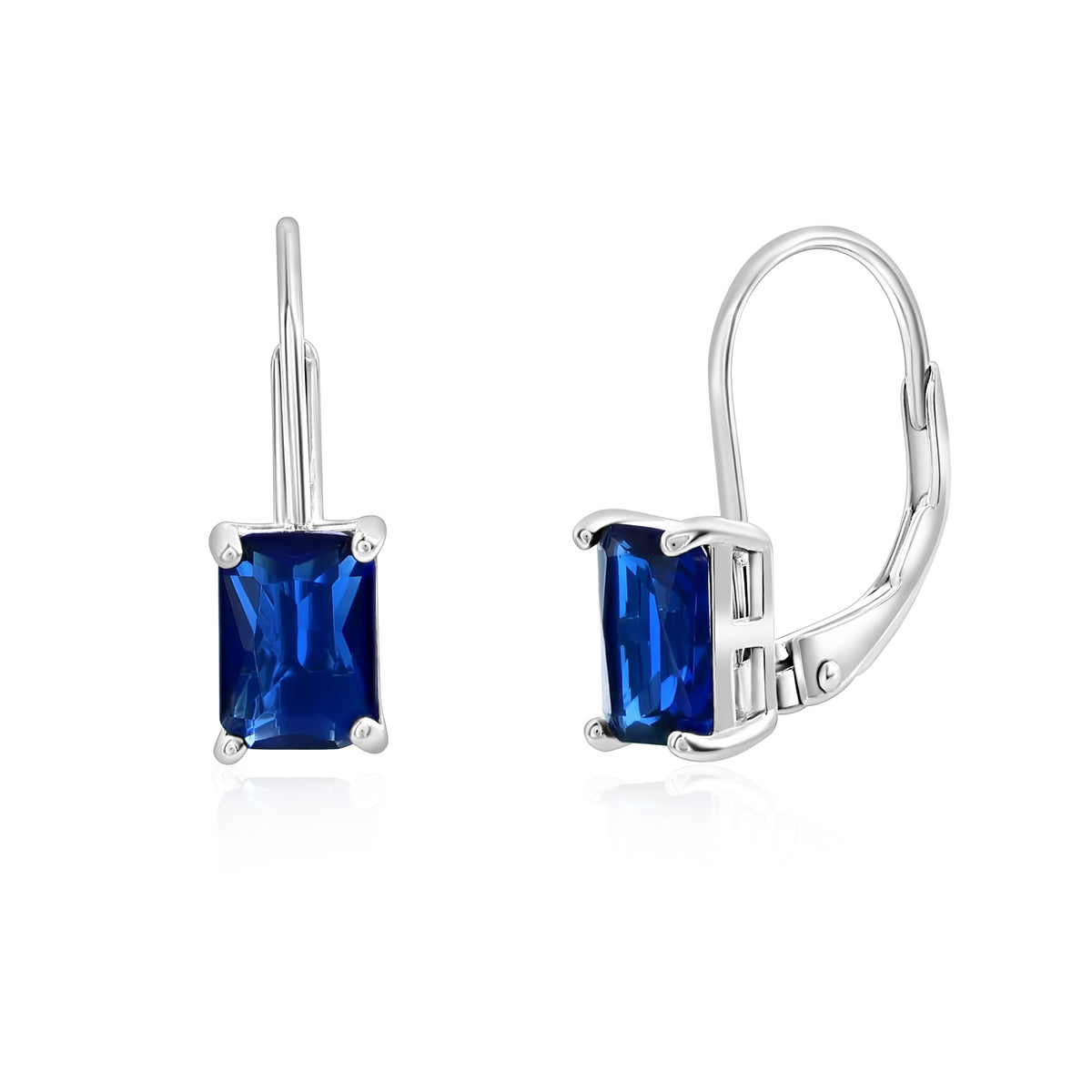 silver earrings for blue dress 4pcs/set Luxury Royal Blue Inlaid Necklace & Earrings Set Female Silver Plated Dress Wedding Accessories(1 necklace+1 bracelet+1 pair earring)