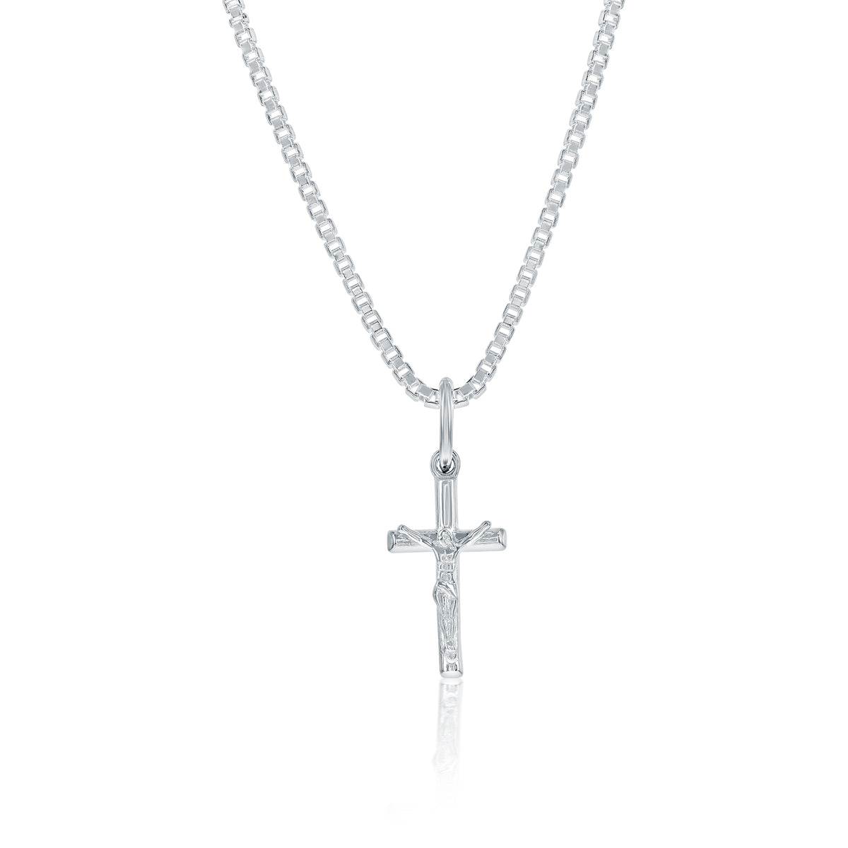 Sterling Silver Cross Necklace – Donatello Gian