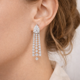 Crystal Chandelier Drop Earrings