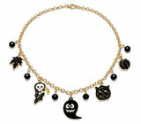 Trick or Treat Halloween Charm Necklace 3 Options