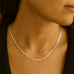 Sterling Silver Stacking Necklace
