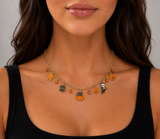 Trick or Treat Halloween Charm Necklace 3 Options