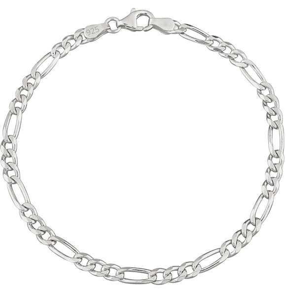 Solid Sterling Silver 7 Inch Link Bracelet