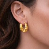 Layered Hoop Earrings