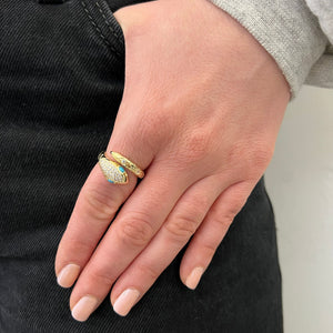 The " Cobra" Turquoise Ring