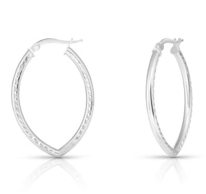 925 Sterling Silver Hoop Earrings