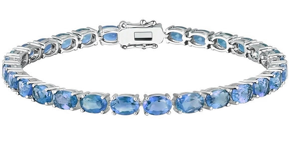 Oval Cut Tennis Bracelet