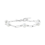 "Stapled In Love" Chain Bracelet