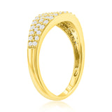 The "Arabella" Gold Crystal Ring