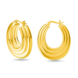 The "Layered" Hoop Earrings