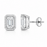 Sterling Silver Vintage-Inspired Studs
