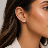 Sterling Silver Vintage-Inspired Studs