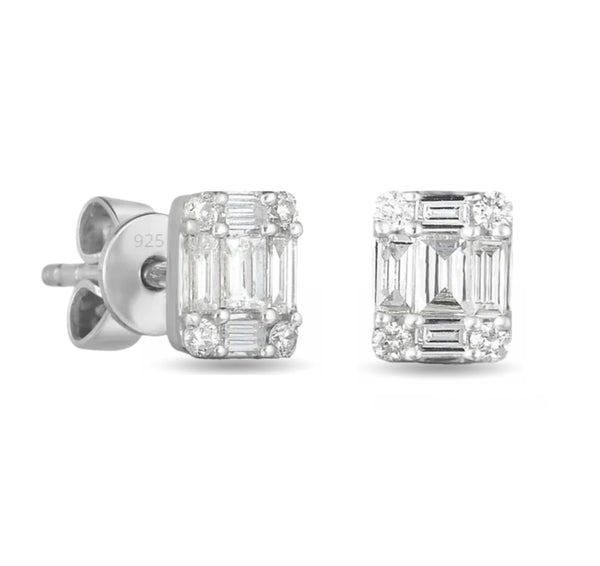 ◆STONEHENgE◆ Silver Earrings SA25B42T StoneHenge Silver Earrings SC0942 Silver 925 Rose Gold K