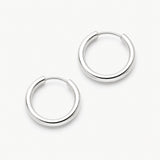 Sterling Silver Classic Endless Hoops