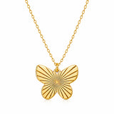 Golden Butterfly Necklace