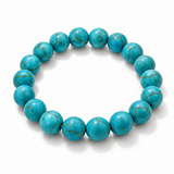 Turquoise Ball Stretch Bracelet