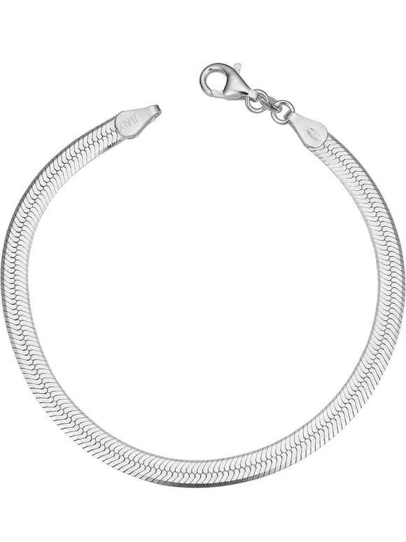 Italian Sterling Silver Bracelet - 2 Color Options