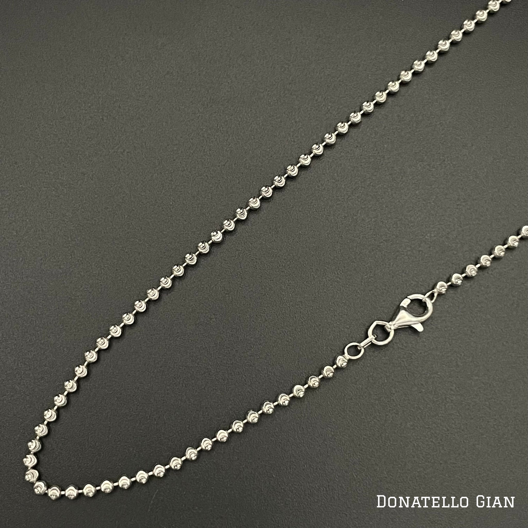 フルールドリス necklace ball chain silver925刻印 ユリの紋章 ネックレス メンズ シルバー フルールドリス ラージ