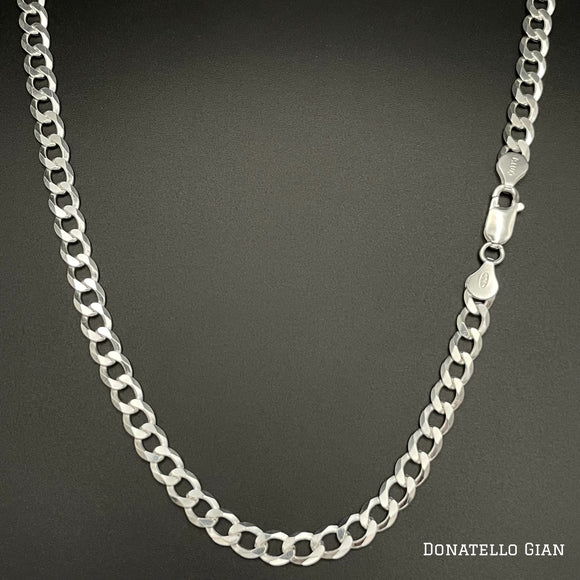 Sterling Silver 925 Curb Chain 5MM, 16